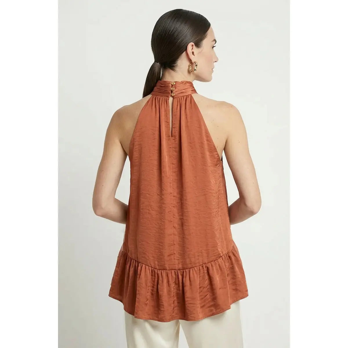 DEMI TUNIC HALTER TOP