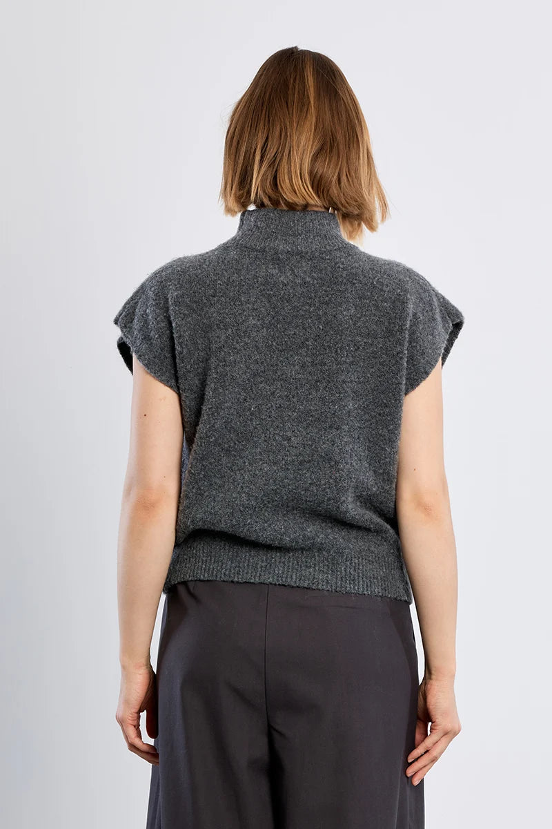 BELINDA STUDDED SWEATER TOP