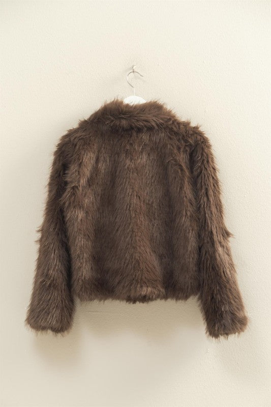 JASMINE FAUX FUR JACKET