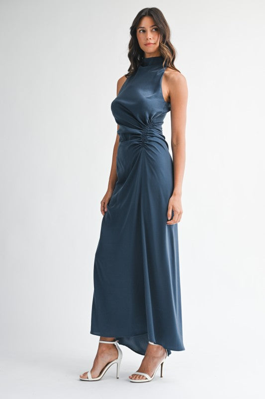 JILLIAN MOCK NECK DRESS