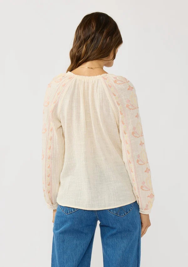 MARGO EMBROIDERED TOP