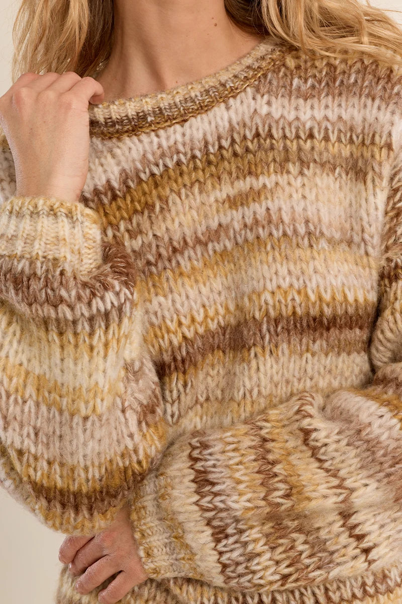 ALLEGRA MULTI COLORED SWEATER