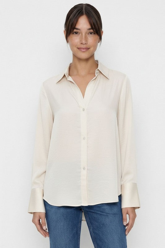 REMI WIDE CUFF BLOUSE