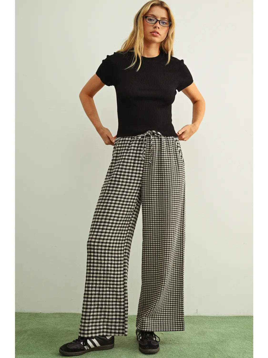 BLOSSOM RIBBED KNIT TOP