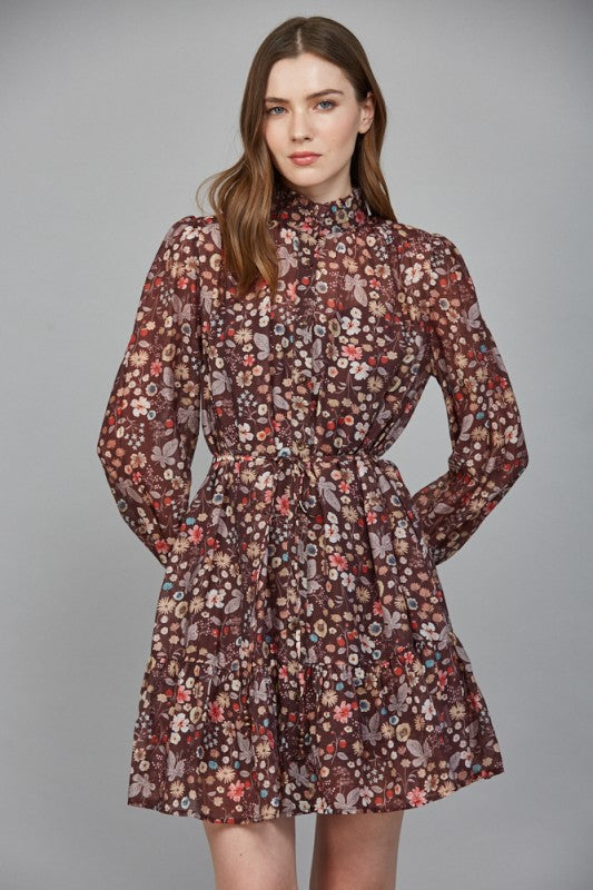 FAYE FLORAL DRESS