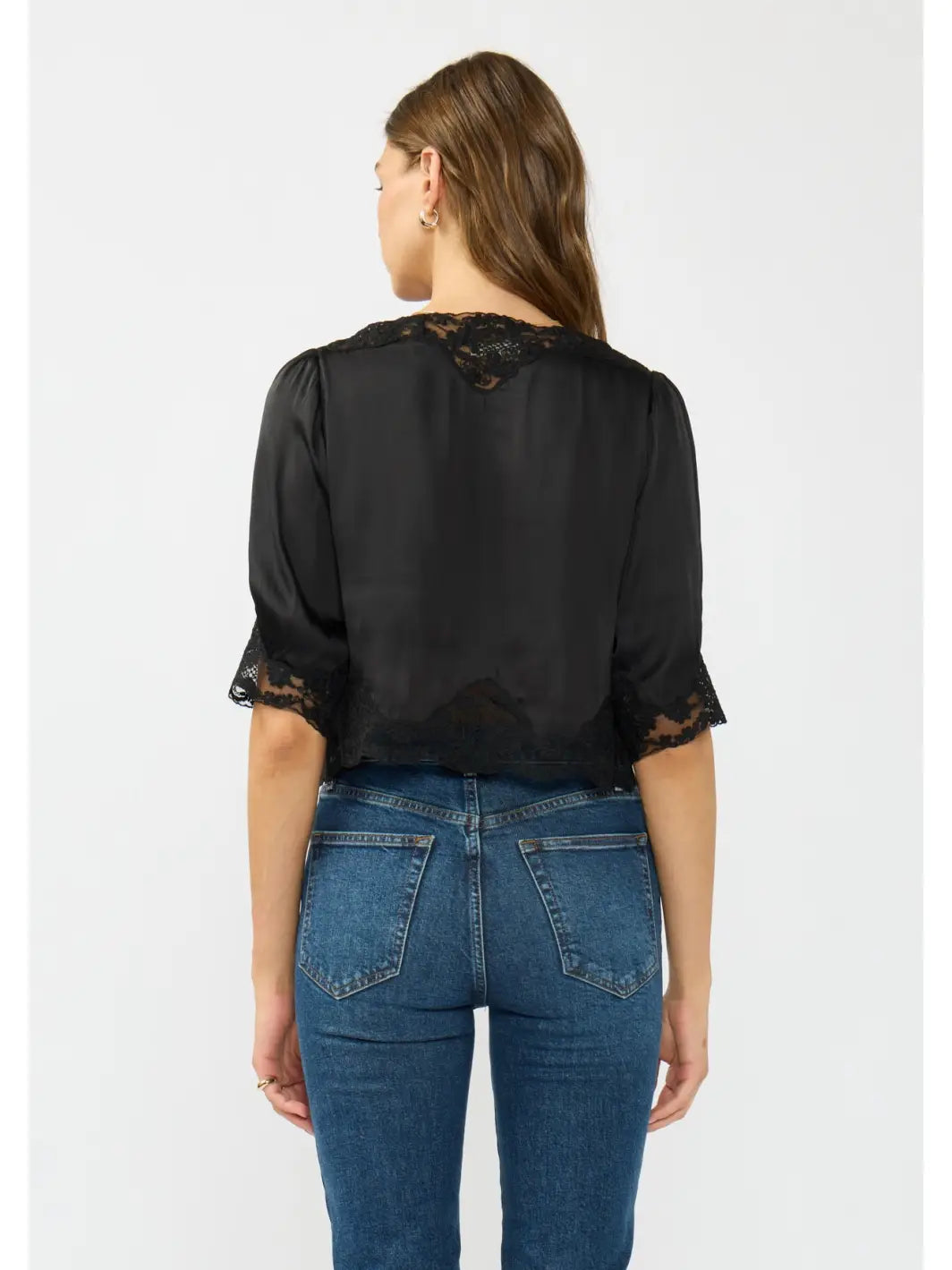 RINA LACE TRIM TOP