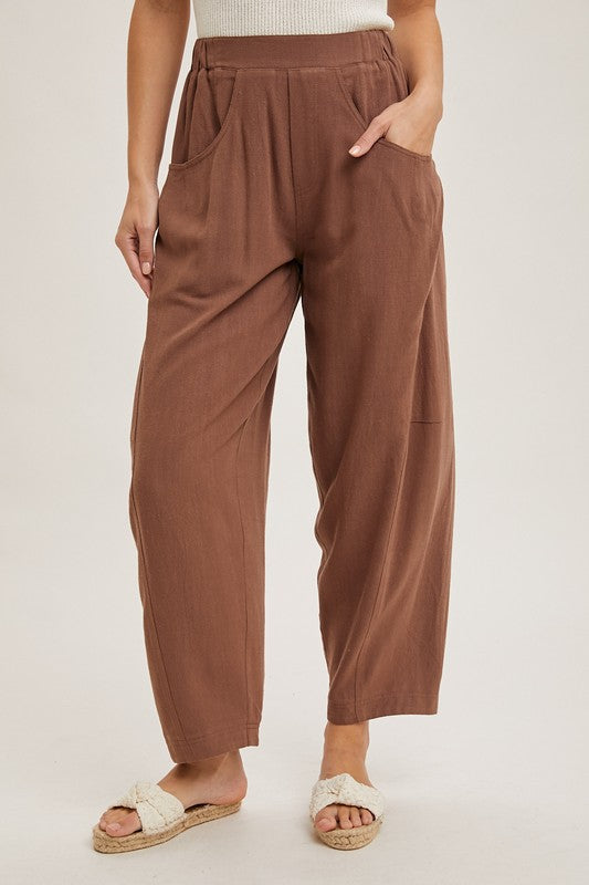 GENEVIEVE BARREL PANTS