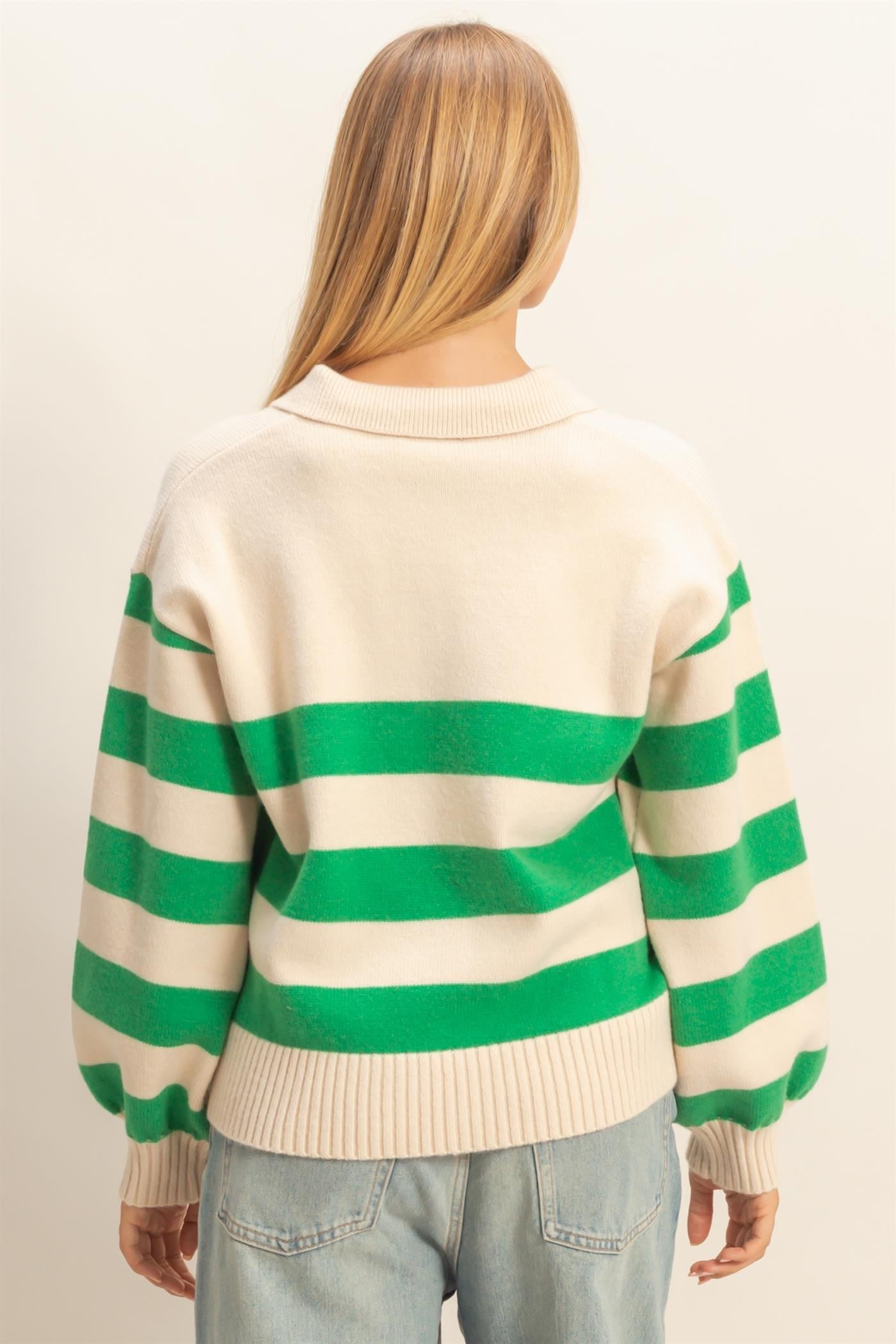 EDEN PULLOVER COLLAR SWEATER