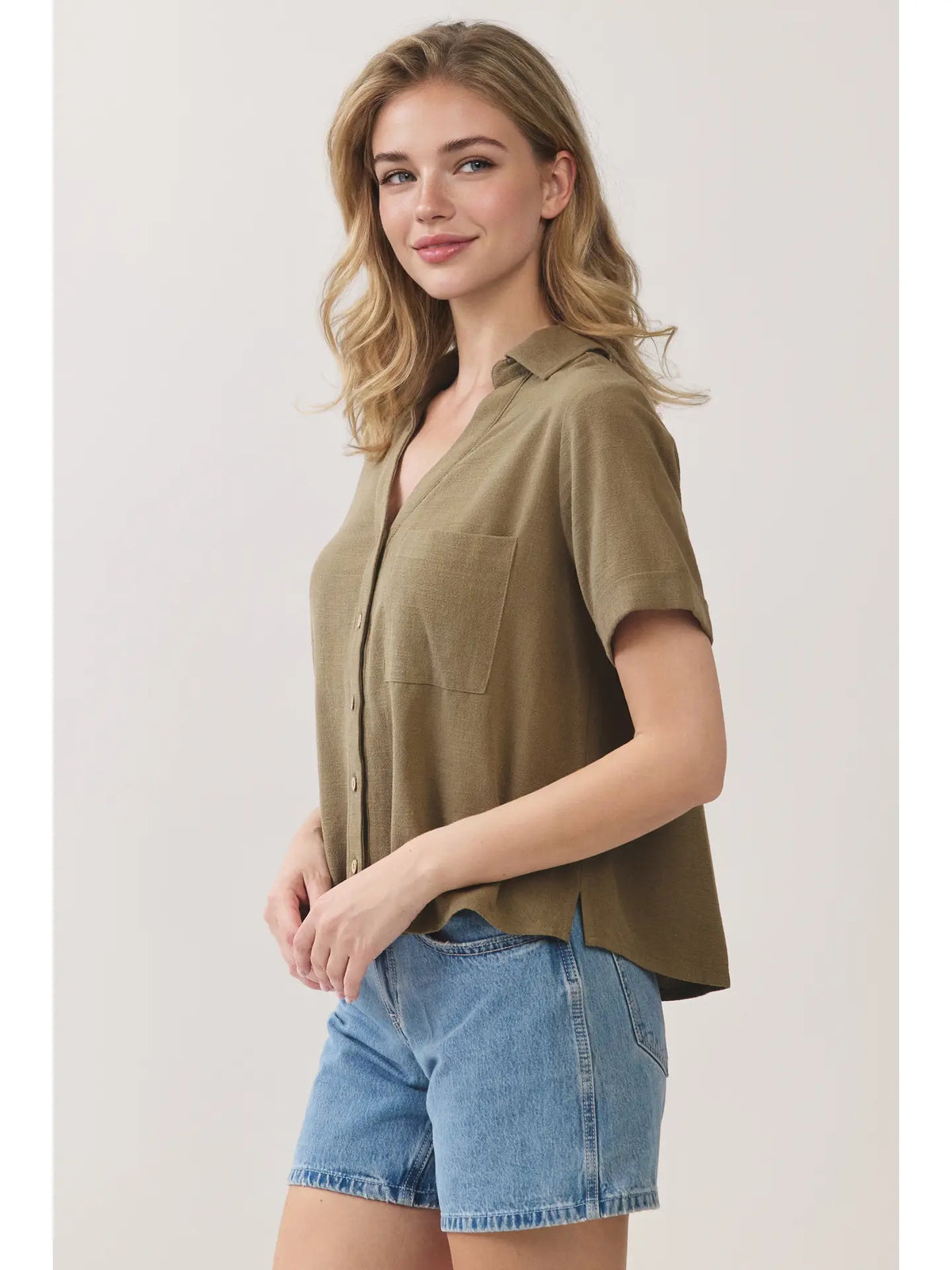 FARRAH LINEN SHIRT