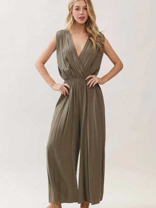 MONA  SLEEVELESS JUMPSUIT