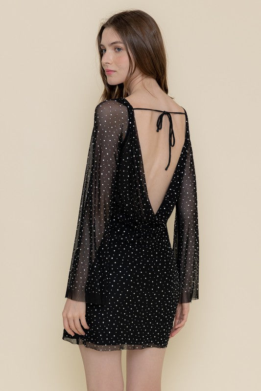 BRENDA BELL SLEEVE DRESS