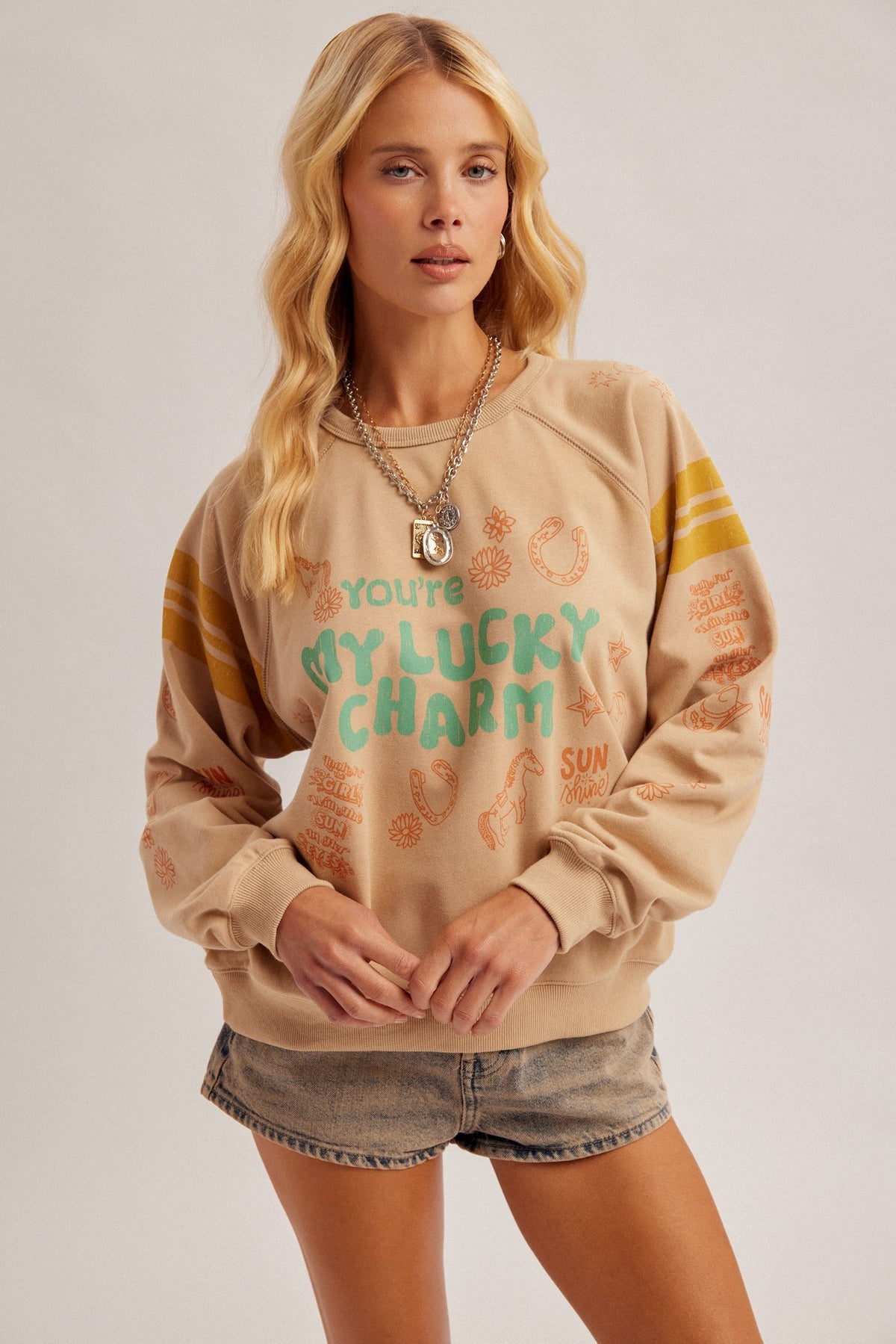 LUCKY CHARM SWEATSHIRT