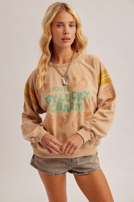 LUCKY CHARM SWEATSHIRT