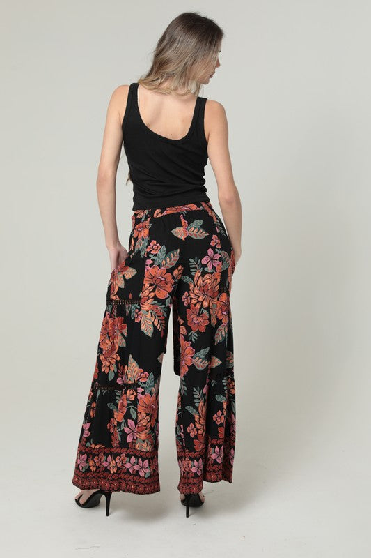 JULIE FLORAL PANTS