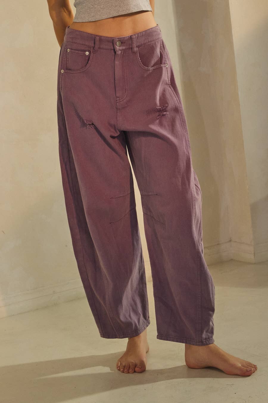 VALARIE BARREL PANTS