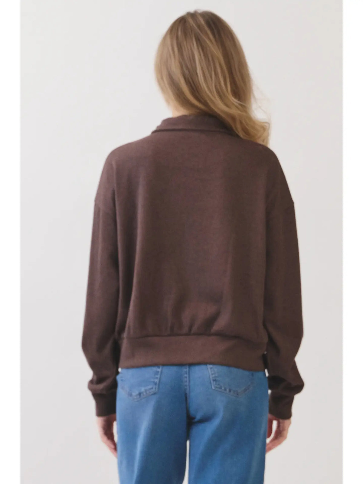 ANNABELLE HALF ZIP TOP