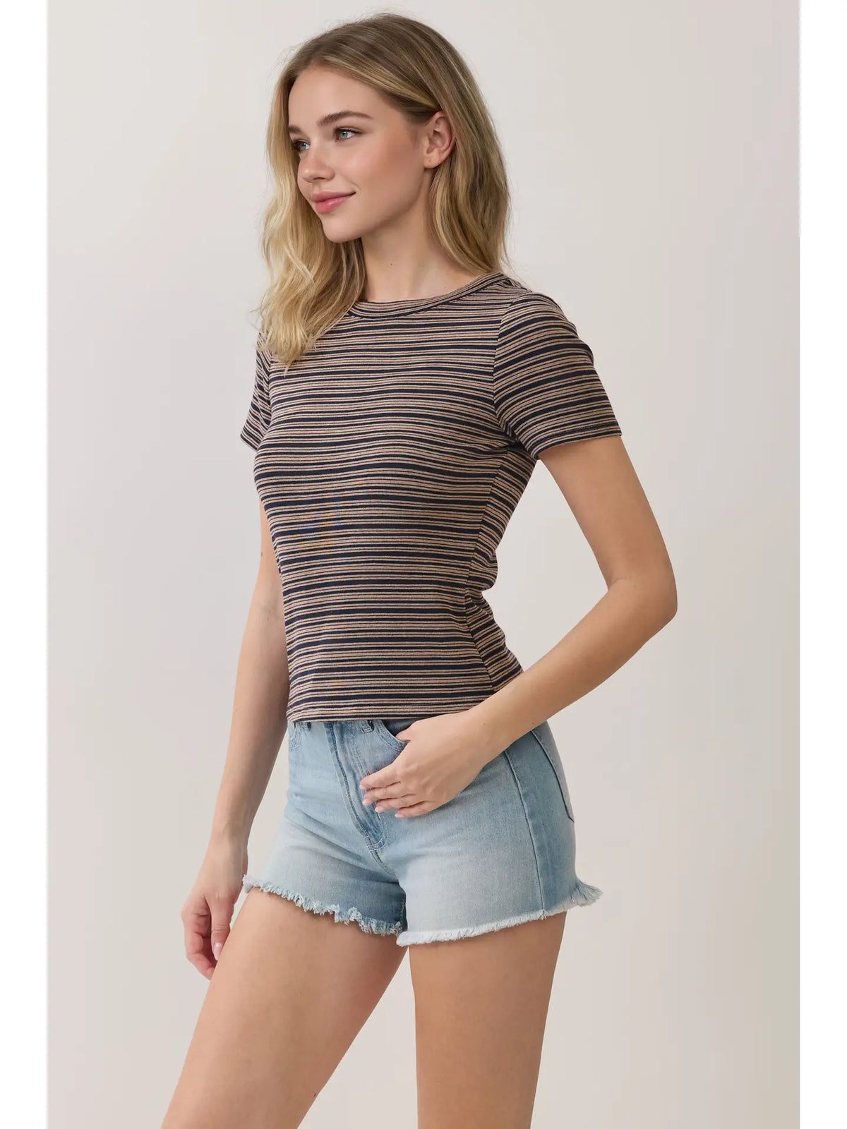 GEORGIA STRIPE TEE