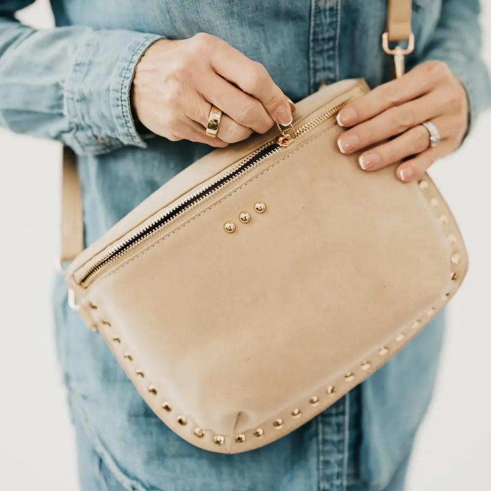 SABRINA STUDDED BUM BAG