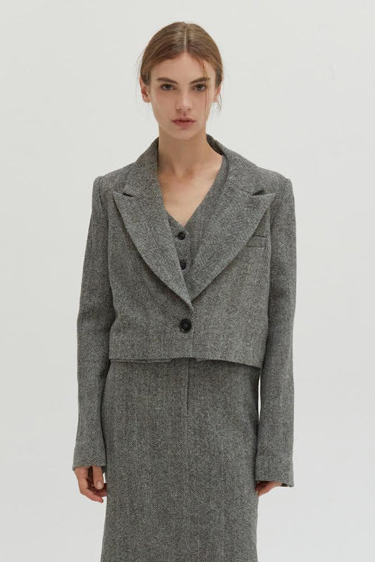 STARLA TWEED BLAZER