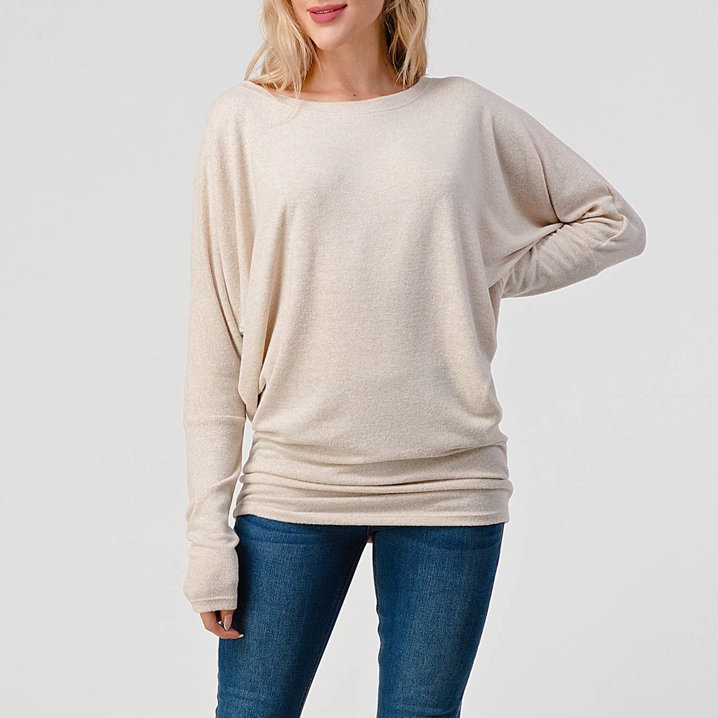 CATHY ROUND NECK TOP