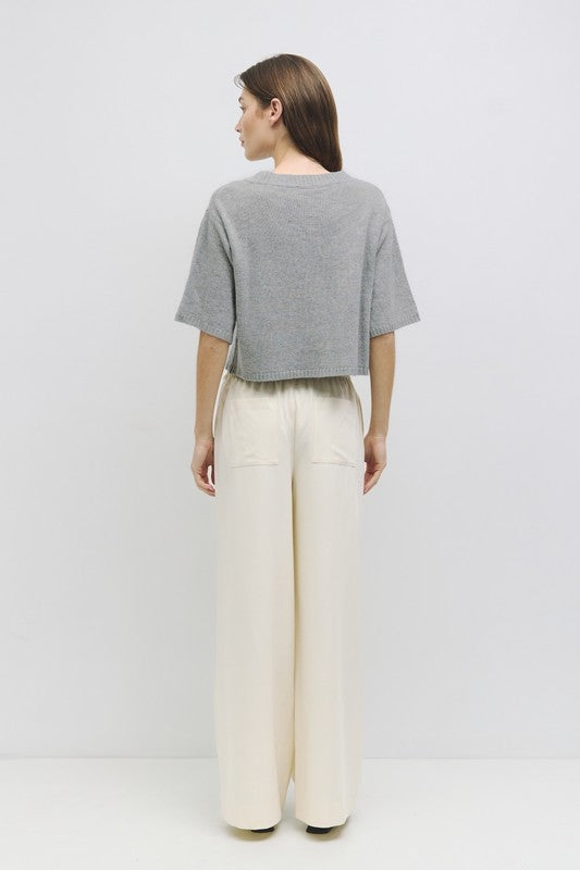 STEPHANIE SHORT SLEEVE CARDIGAN