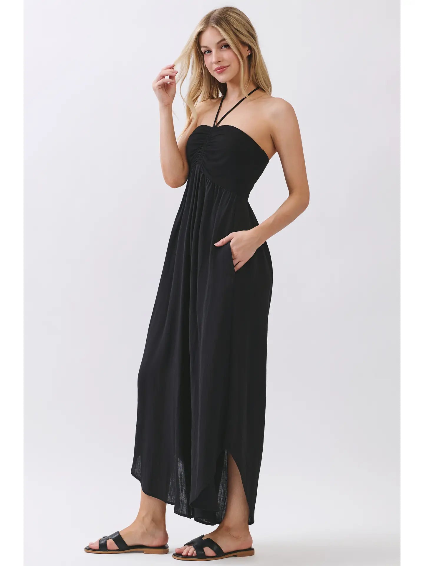 DALTON STRAPLESS JUMPSUIT