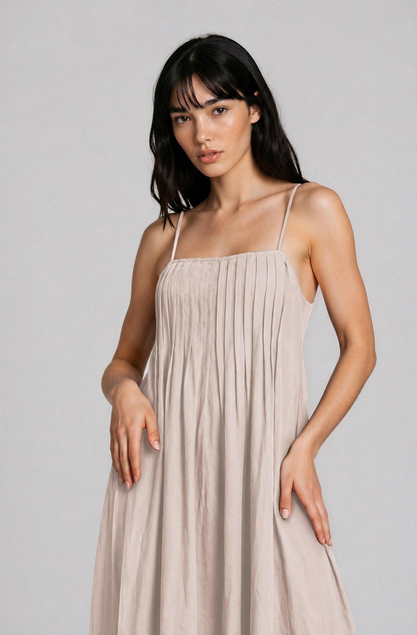 BROOKE PINTUCK DRESS