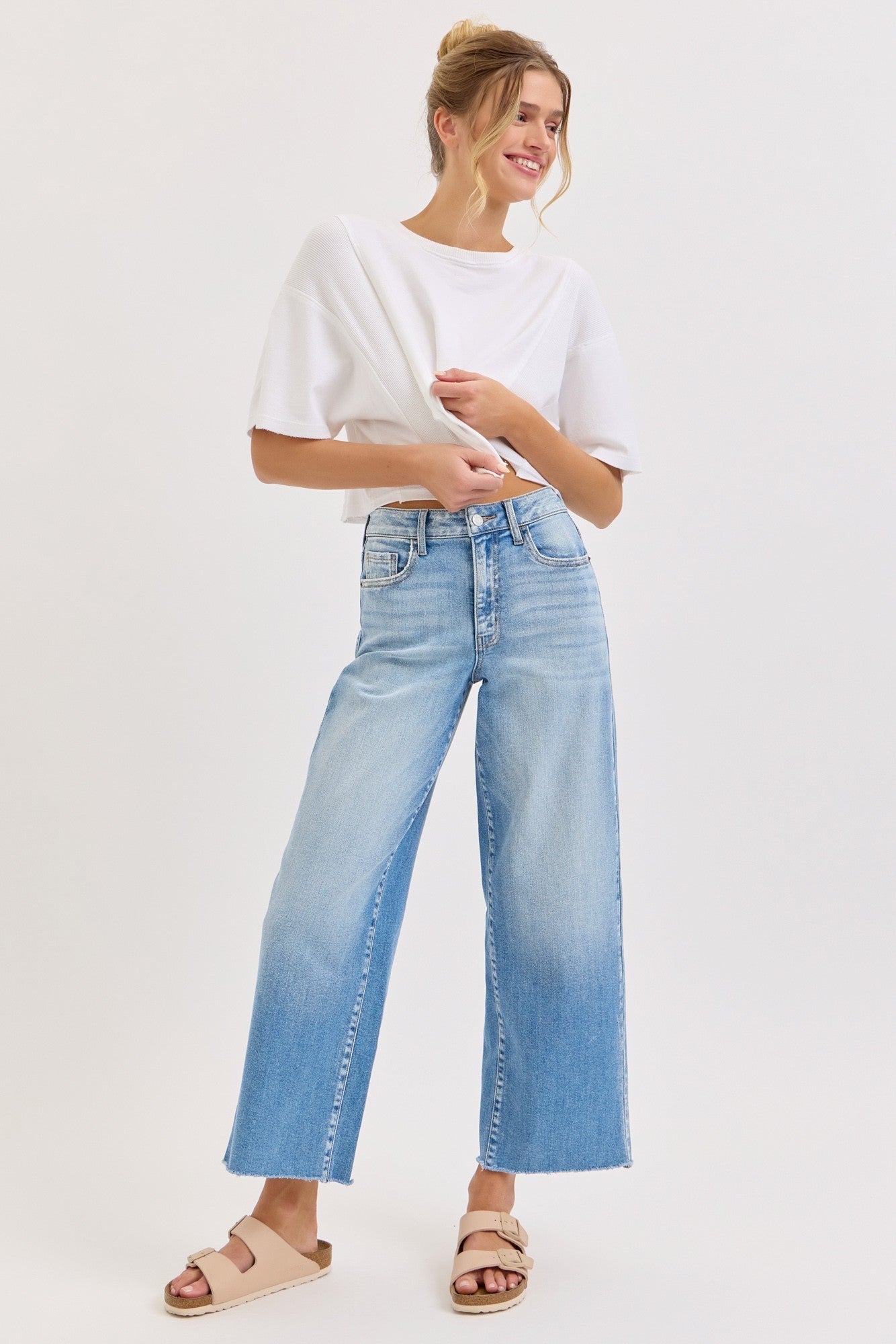 HARPER WIDE LEG DENIM