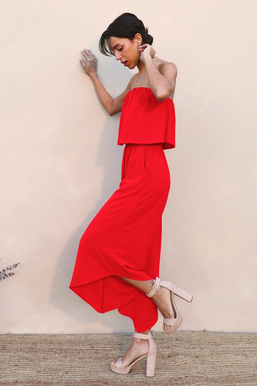 STARGAZER STRAPLESS JUMPSUIT