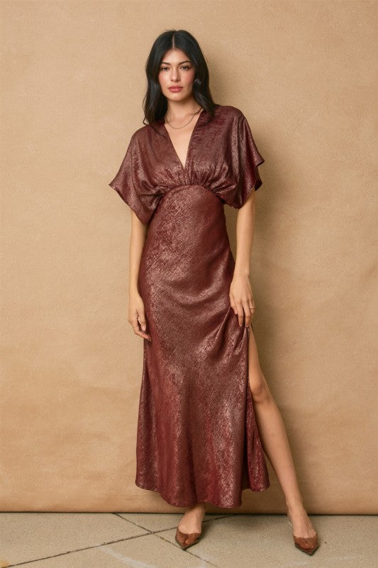 CARA DOLMAN SLEEVE DRESS