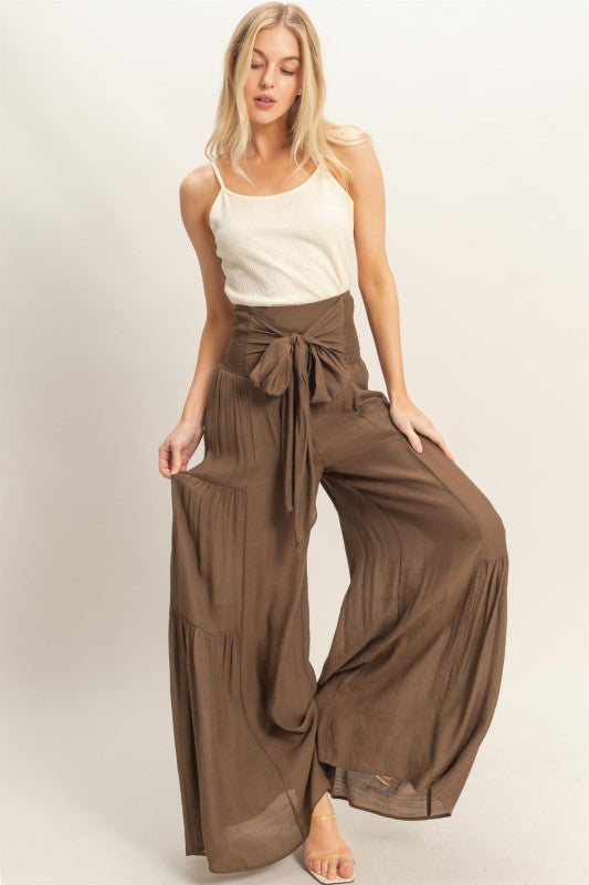 PAYTON TIERED PALAZZO PANTS