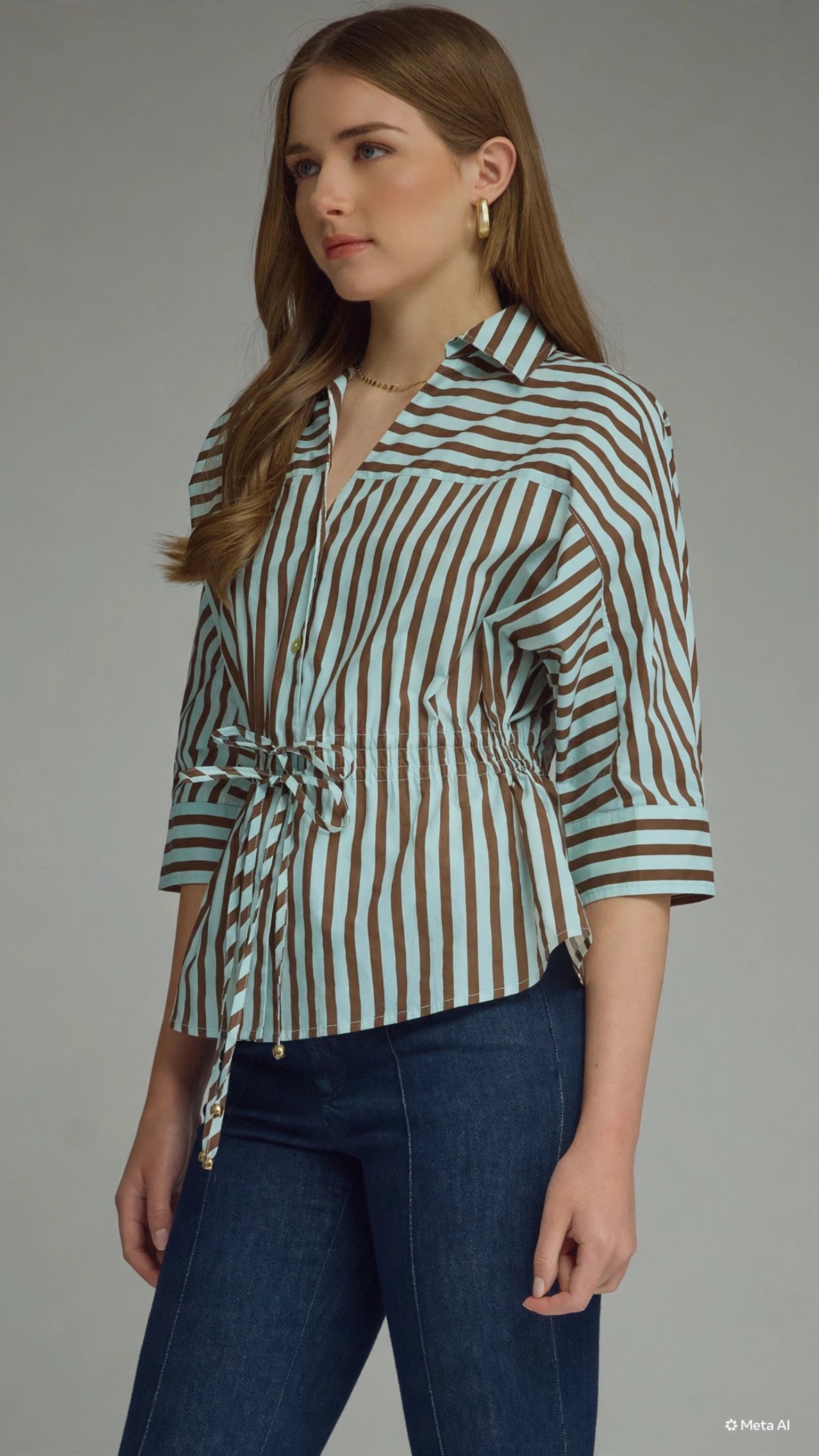 HARRIET STRIPE TOP