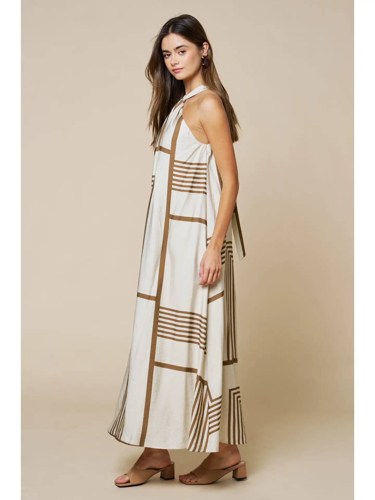 LONNA GEO PRINT DRESS