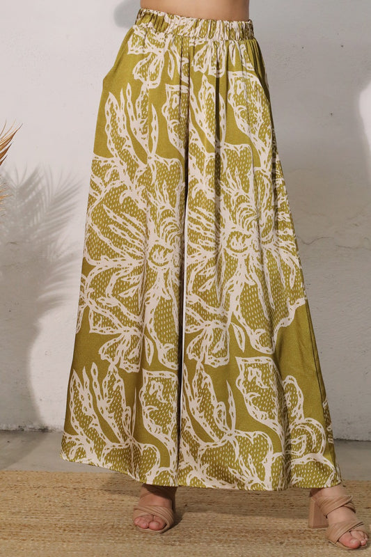 HAILEY PRINTED PALAZZO PANTS