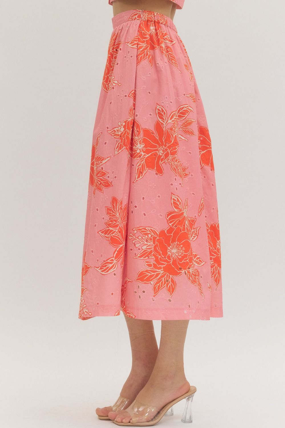 CAROLYN FLORAL SKIRT