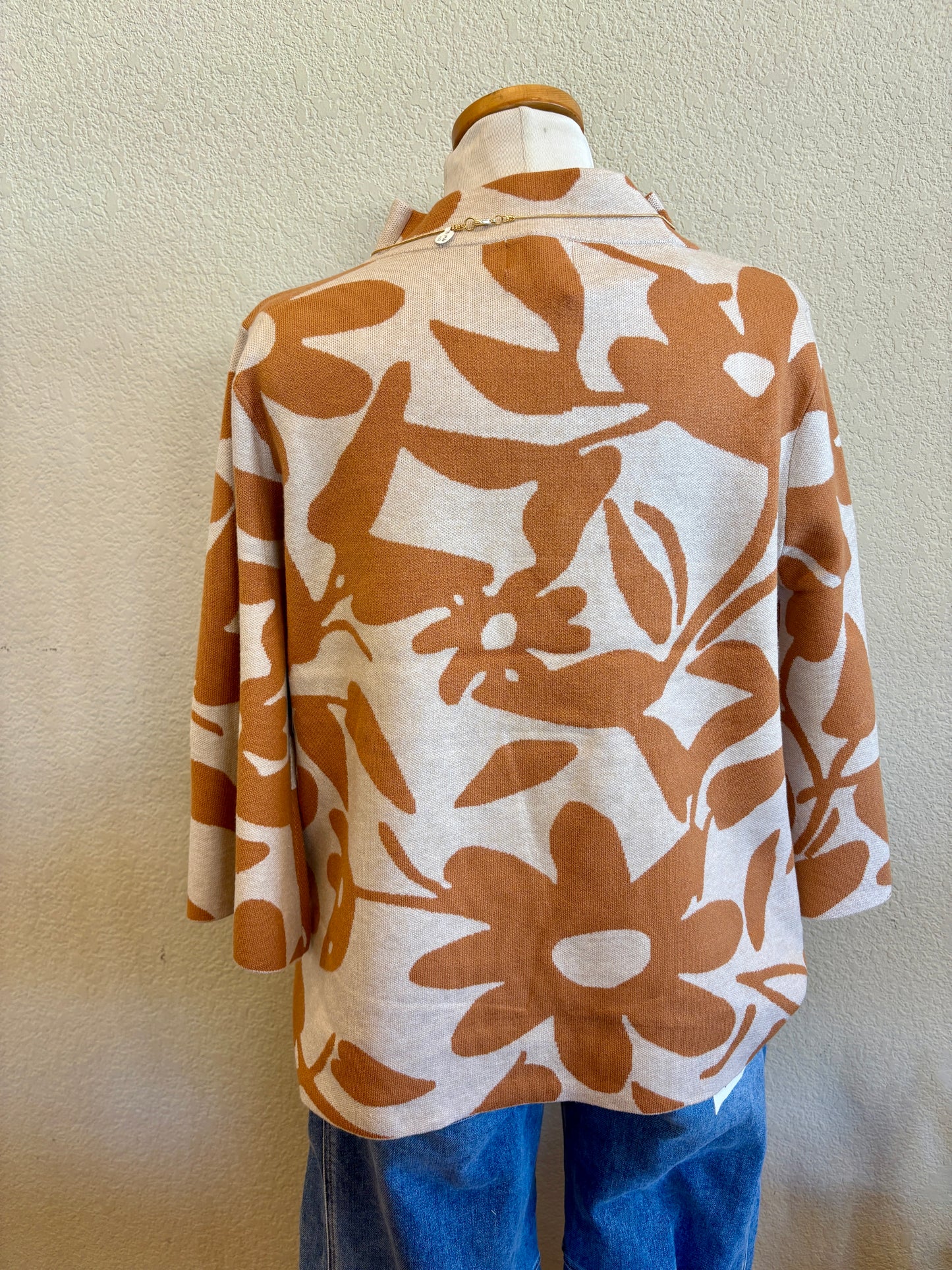 DESIREE JACQUARD KNIT TOP