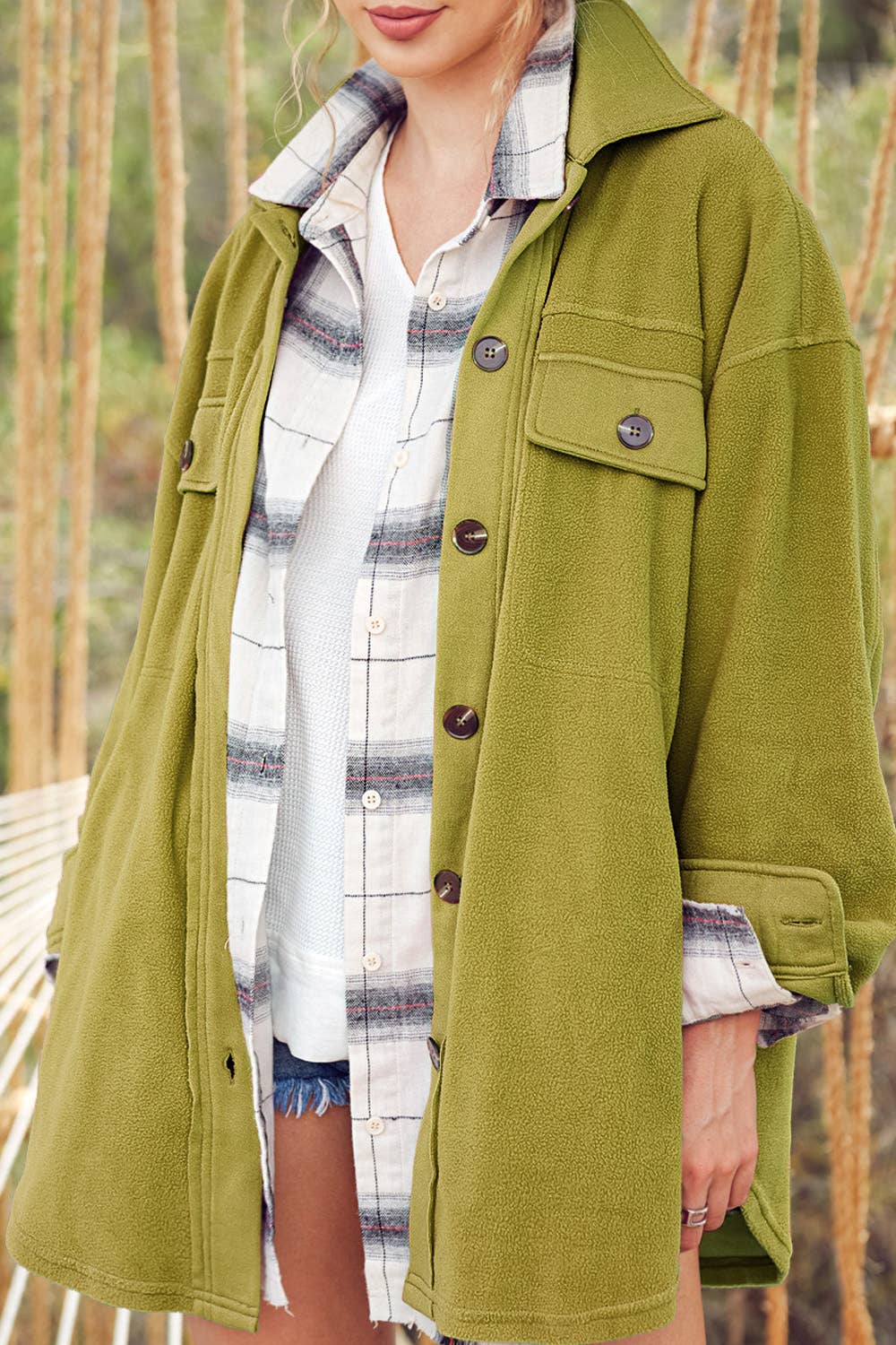 YURI FLEECE SHACKET
