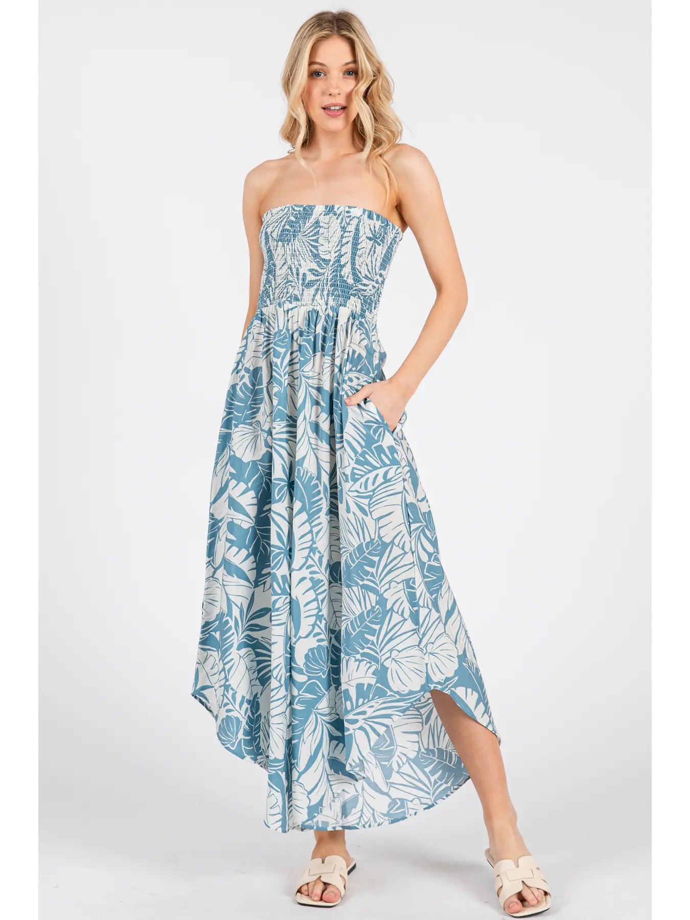 CASSIDY STRAPLESS JUMPSUIT