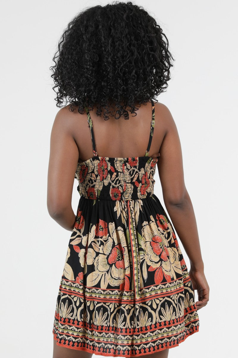 LENORA FLORAL DRESS
