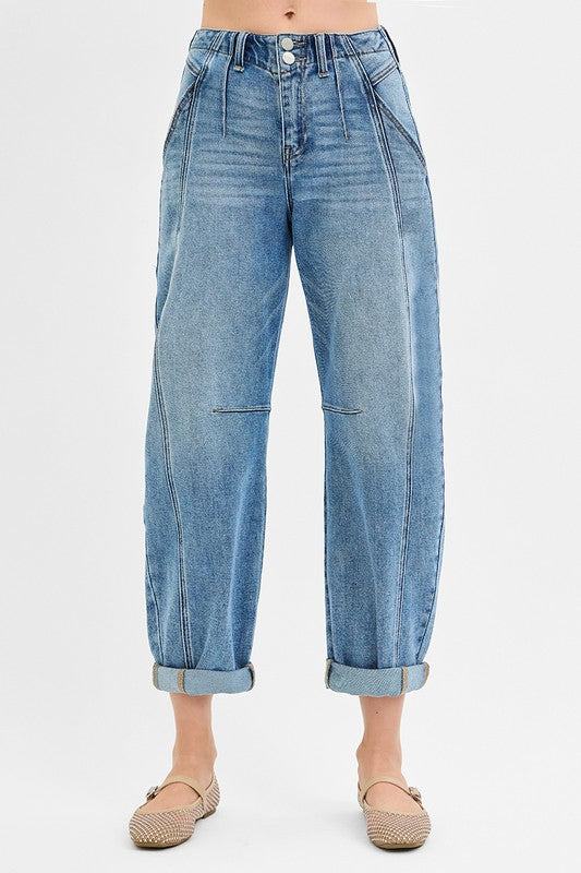 NIKKI BARREL JEANS