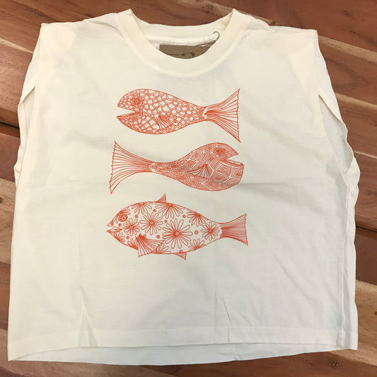 MOSAIC FISH MUSCLE TEE