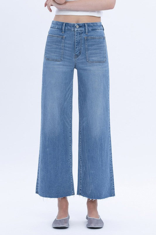 JUSTINE CROP DENIM