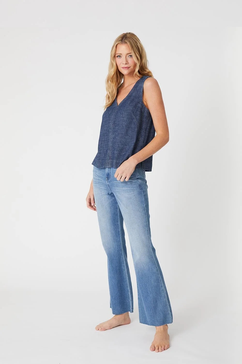 CLAUDIA KICK FLARE DENIM