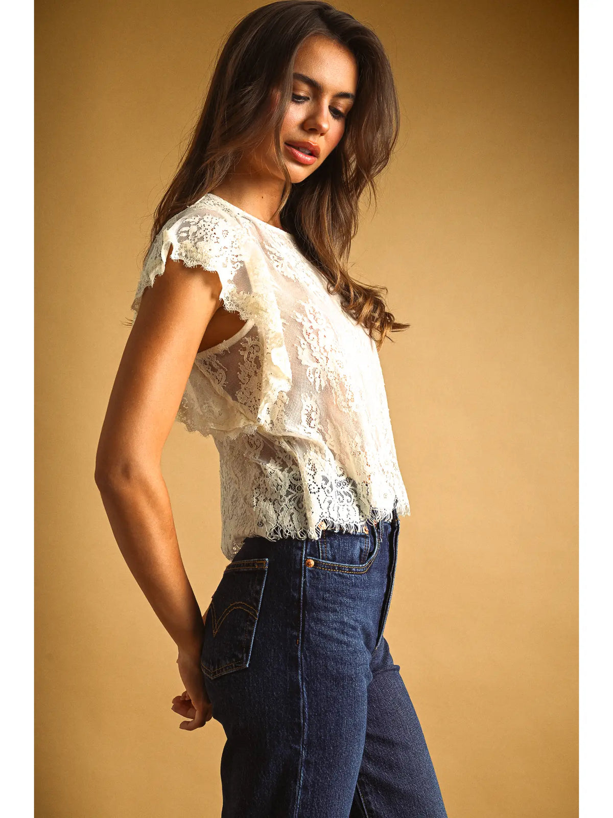 JOHANNA LACE TOP