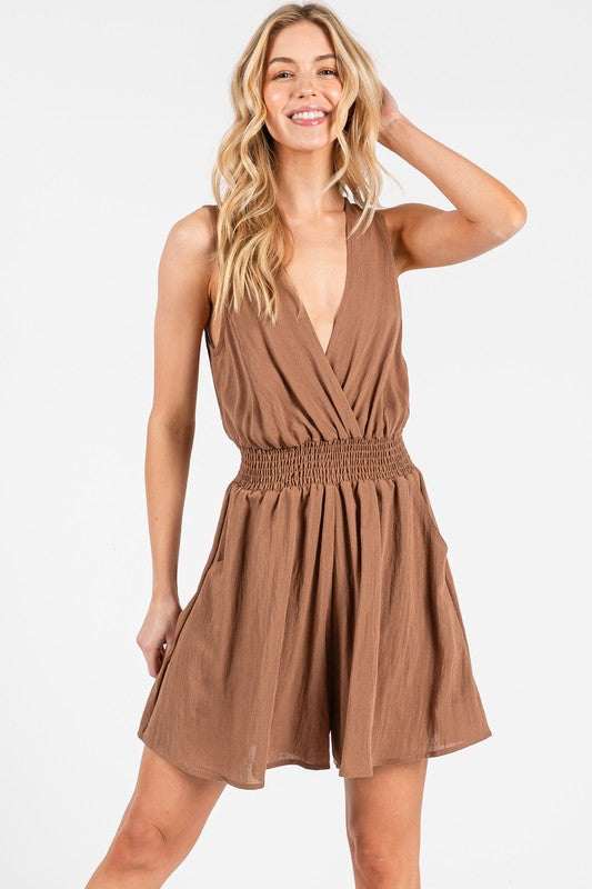 DAINA SLEEVELESS ROMPER