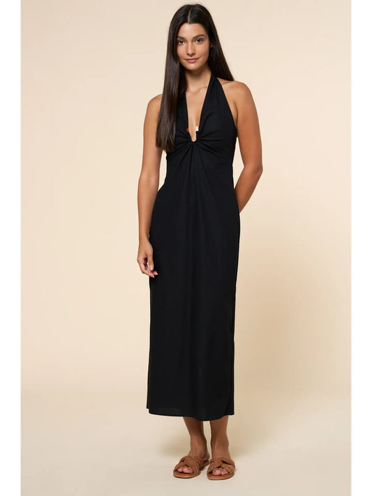 LONNA  HALTER DRESS