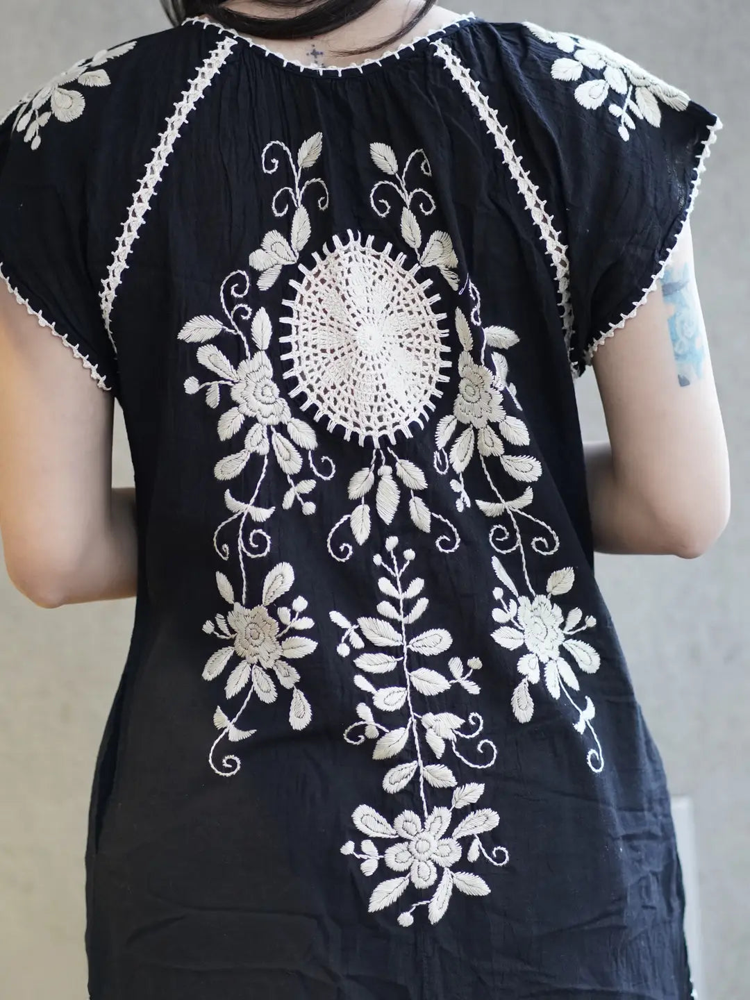 CLEMENTINE EMBROIDERED DRESS