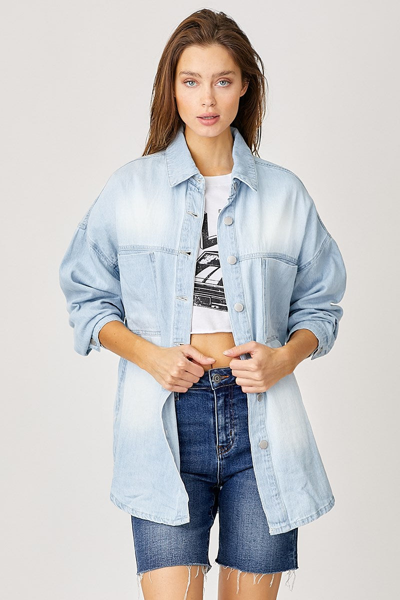 DENIM SHACKET