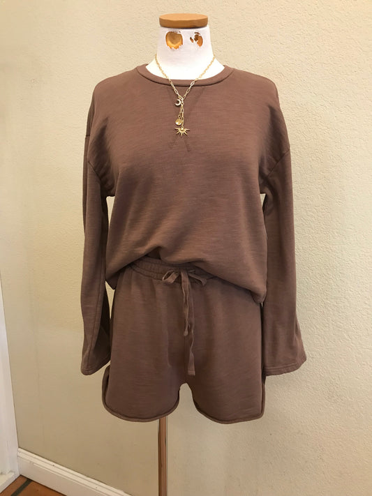 EMILIA FRENCH TERRY TOP