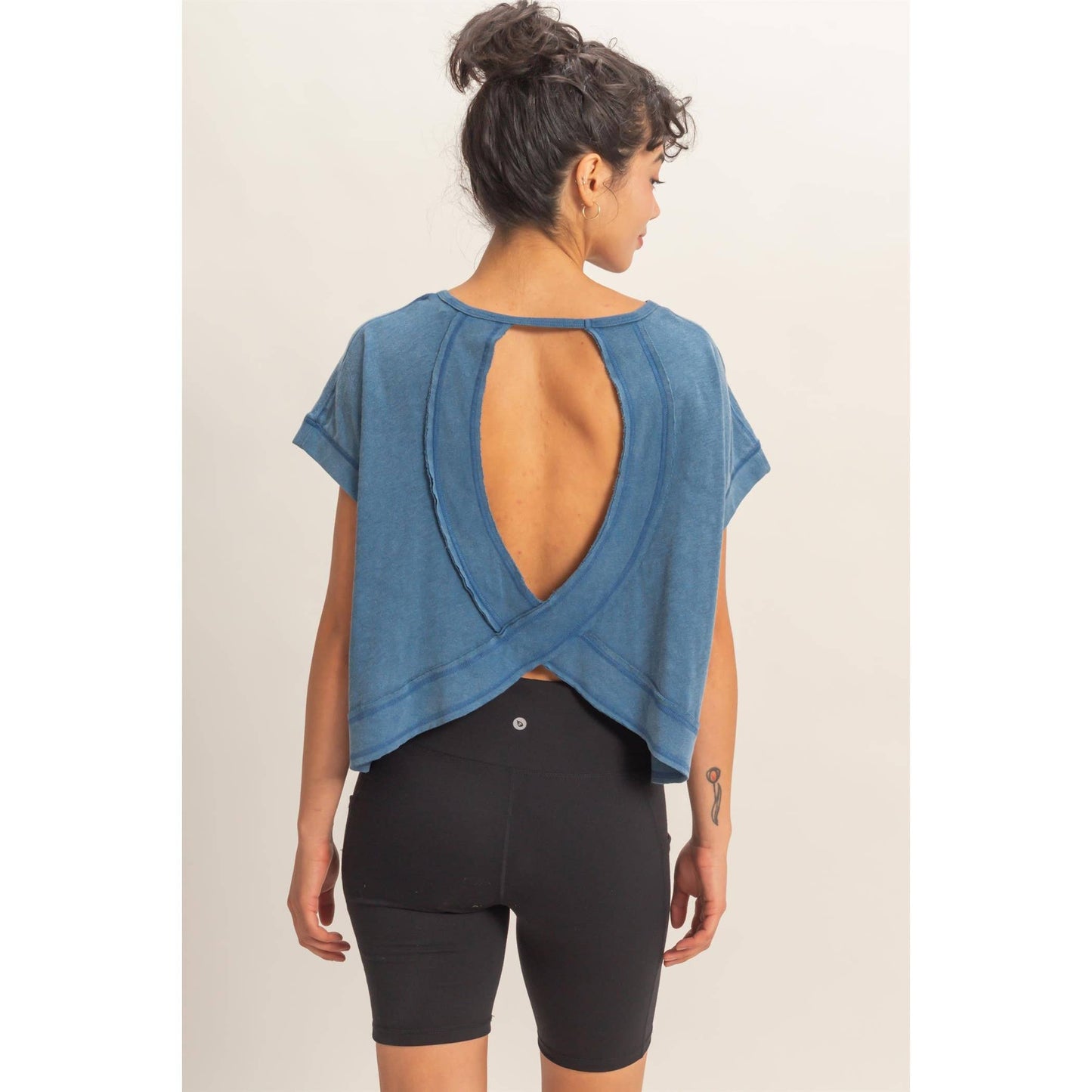 IZZY OPEN BACK TOP